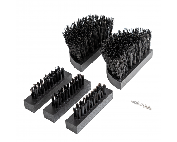 HDPE Plastic Replacement Brush Set - Deluxe & Big Boot